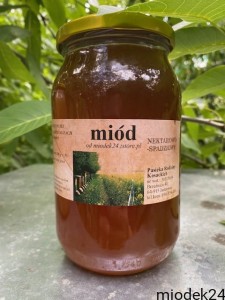 Miód Nektarowo-Spadziowy 2023 -1,2kg