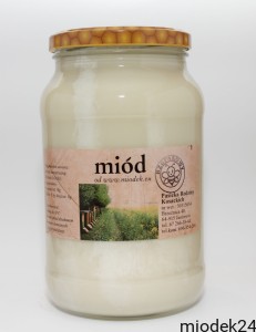 Miód Rzepakowy 2025 1,2kg 